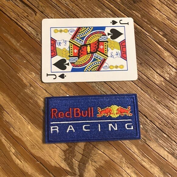 Two Red Bull Patch Sew On blue and white - Picture 3 of 4